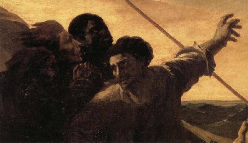 Theodore Gericault Details of The Raft of the Medusa oil painting picture